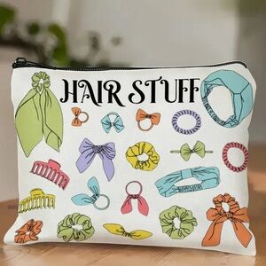 Colorful Hair Accessories Pouch